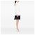 Clutch Fendi Black Zucca Shadow in pelle di vitello con zip diagonale frontale Nero - vista 6