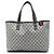 Borsa Tote Gucci Beige Medium GG Supreme Web Loop