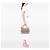 Borsa Mayfair Satchel Gucci in tela GG beige e Web - vista 6