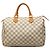 Louis Vuitton White Damier Azur Speedy 30 Blanco