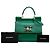 Borsa Miss Sicily Dolce & Gabbana in vitello embossed iguana verde, piccola - vista 7