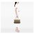 Borsa Satchel Gucci Bella in tela GG beige - vista 6