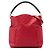 Louis Vuitton Red Monogram Empreinte Bagatelle Rosso
