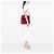 Louis Vuitton Red Monogram Empreinte Bagatelle Rosso - vista 6