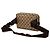 Borsetta a cintura Gucci in tela GG beige - vista 2