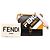Fendi Black Fila Mania Small Multicolor Zucca Embossed Leather Kan I Crossbody Nero - vista 7