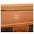 Céline Clutch Celine Brown Macadam Coated Canvas Castaño - vista 5