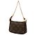 Louis Vuitton Brown Monogram Mini Pochette Accessoires Marrone - vista 2