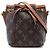Louis Vuitton Brown Monogram Nano Noe Marrom