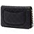Chanel Black CC Quilted Caviar Wallet on Chain Schwarz - Ansicht 2