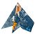 Foulard in seta Hermès Blue Amis Pour La Vie 45