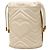 Gucci White Small GG Marmont Matelasse Beuteltasche aus Kalbsleder Weiß - Ansicht 2
