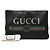 Clutch Gucci de piel negra con logo Negro - vista 7