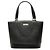 Borsa Tote in pelle nera Burberry Nero