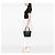 Borsa Tote in pelle nera Burberry Nero - vista 6