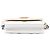 Chanel White Quilted Lambskin 19 Flap Coin Purse With Chain - view 3