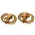 Dior Gold vergoldete CD Logo Clip-On Ohrringe Golden - Ansicht 2