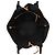 Bolso Tote Prada de lona Canapa con logo negro - vista 4