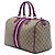 Bolsa Boston Gucci Beige Medium GG Supreme Joy Web Bege - vista 2