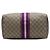 Bolsa Boston Gucci Beige Medium GG Supreme Joy Web Bege - vista 3