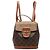 Mochila Louis Vuitton Brown Monogram Reverse Dauphine PM Castaño