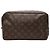 Louis Vuitton Brown Monogram Trousse Toilette 28 Braun