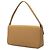 Bolsa de ombro com aba em couro bege Burberry - vista 2