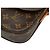 Bolso bandolera Louis Vuitton Monogram Mini Saint Cloud Castaño - vista 2