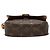 Bolso bandolera Louis Vuitton Monogram Mini Saint Cloud Castaño - vista 2