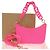 Borsa a tracolla mini in pelle con catena Rubila Christian Louboutin Rosa - vista 2