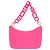 Borsa a tracolla mini in pelle con catena Rubila Christian Louboutin Rosa - vista 3
