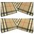 Cartera larga Burberry Check Beige con cremallera redondeada - vista 6