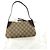 Bolso de hombro Gucci GG Emblem Negro Beige - vista 2