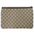 Pochette Gucci Beige GG Supreme - vue 3