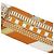 Hermès Foulard Hermes Twilly BRIDES ET GRIS Multicolore Beige - vista 3