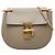 Chloé Drew Crossbody Chain Schultertasche Grau