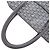Sac cabas Goyard en toile enduite grise Marron - vue 5