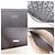 Sac cabas Goyard en toile enduite grise Marron - vue 7