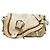 Christian Dior Dior Gaucho Saddle Schultertasche Beige
