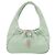 Mini borsa in pelle verde Salvatore Ferragamo