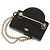 Spilla Chanel Coco Mark in perle finte e pietre Nero D'oro - vista 3