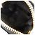 Timeless Chanel Coco Mark Matelassé Mini Schultertasche mit Fransen und Kette Schwarz - Ansicht 4