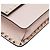 Bolsa de Ombro Valentino Rockstud Rosa - vista 5