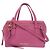 Borsa in pelle rosa Salvatore Ferragamo Gancini