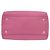 Borsa in pelle rosa Salvatore Ferragamo Gancini - vista 4
