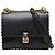 Fendi Mini Kanai Schultertasche mit Kette Schwarz