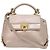 Bolso Salvatore Ferragamo Gancini Mini Sofia Beige
