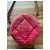 Borsa rotonda Chanel in tweed rosa e arancione Multicolore - vista 5