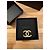 Broche Chanel CC Logo Doré Strass - vue 4