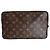 Louis Vuitton Neceser Monogram Canvas 28cm Castaño Monograma